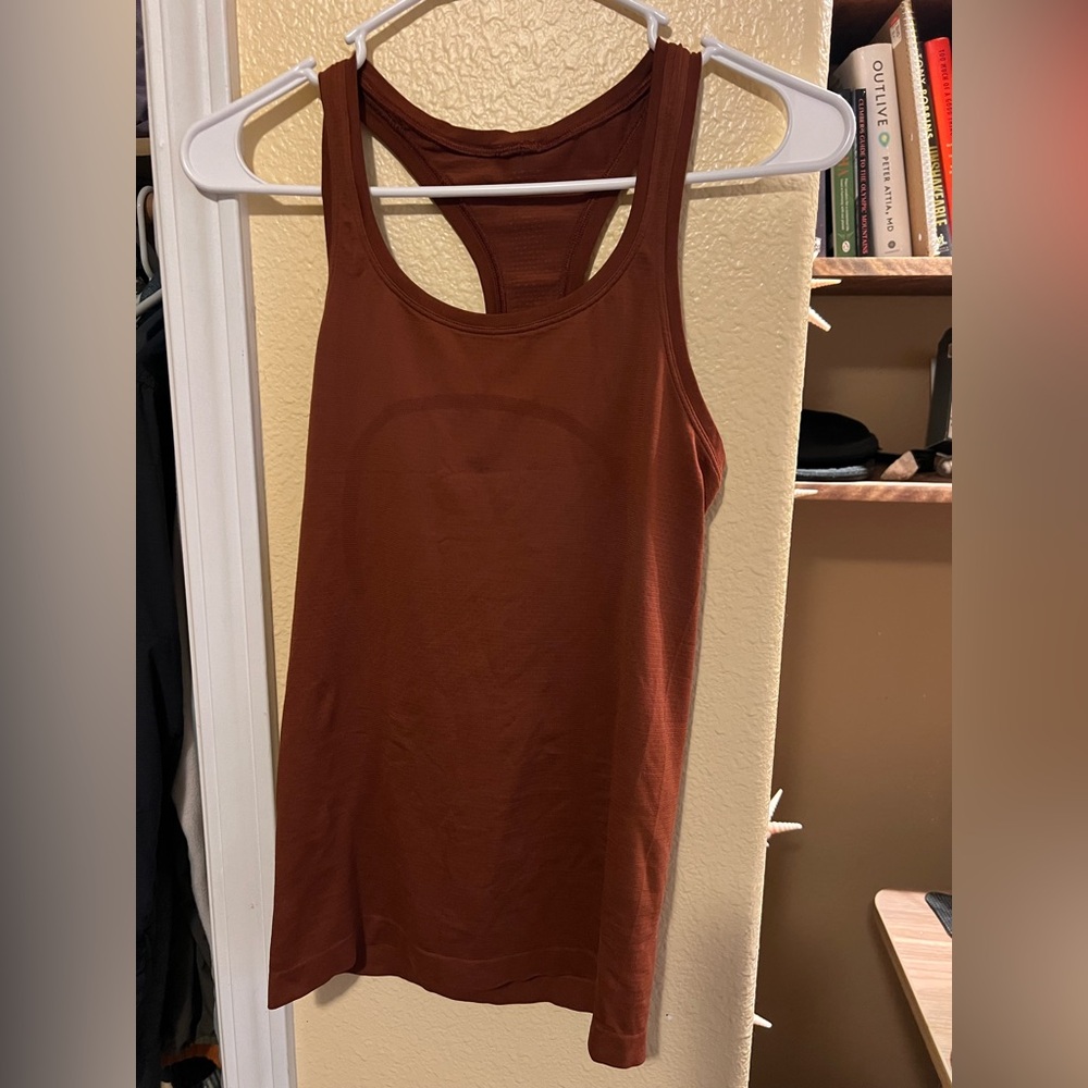 lululemon athletica Rust Tank Top